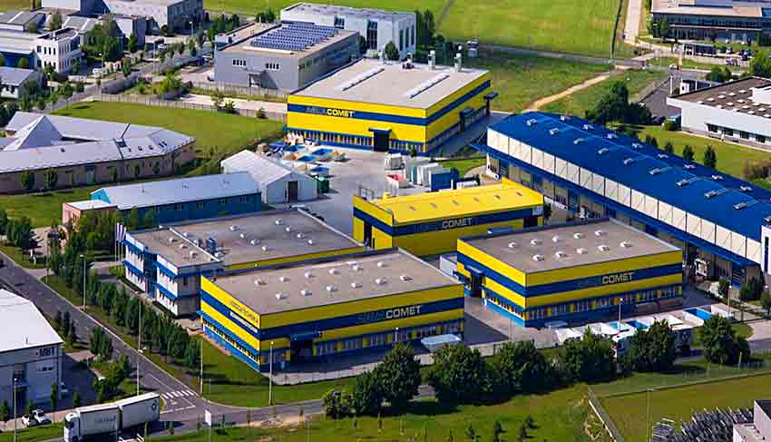 Aquacomet factory exterior